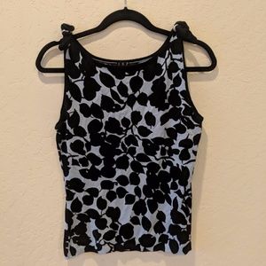 Summer Tank with Leaf Graphic